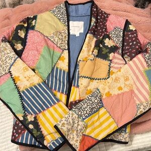 Anthropologie Patchwork Jacket